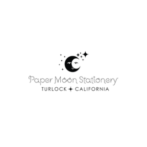 Paper Moon Stationery and Art Supply logo
