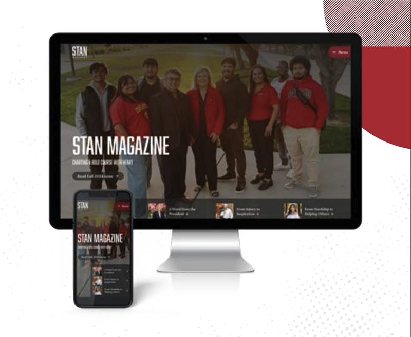 STAN Magazine on digital devices