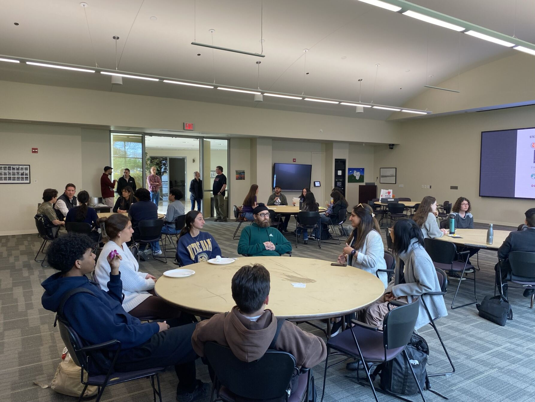 Students at the STEM Connectors event in Spring 2025