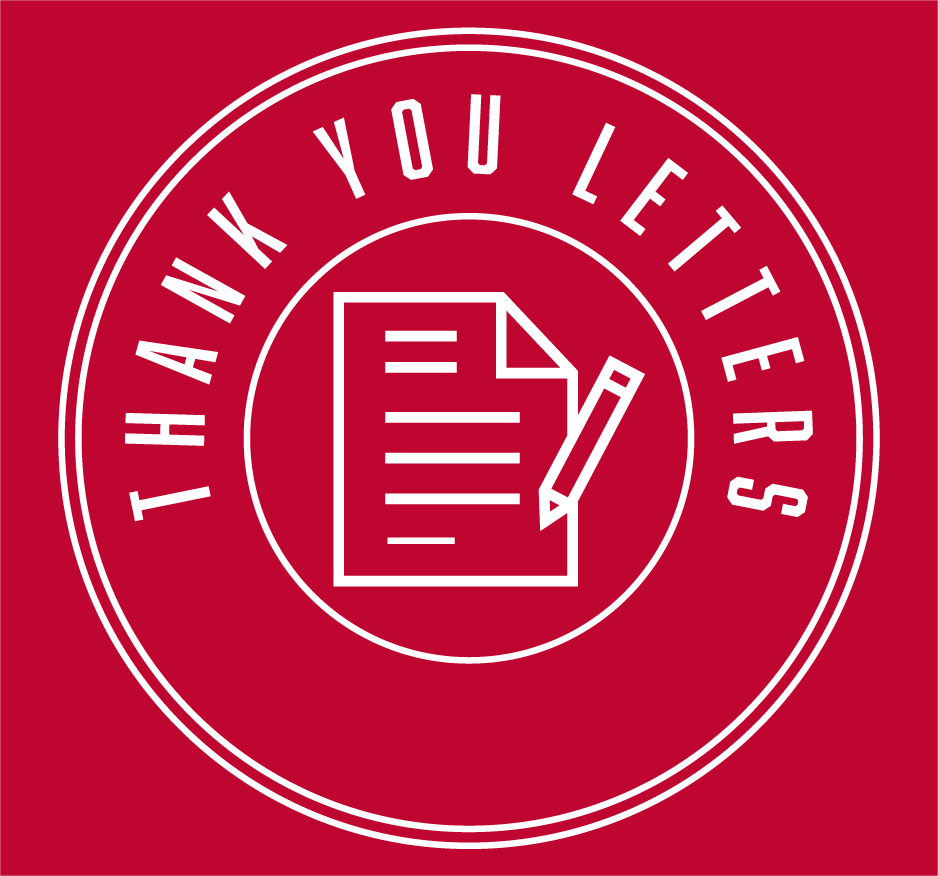 Thank you letter icon