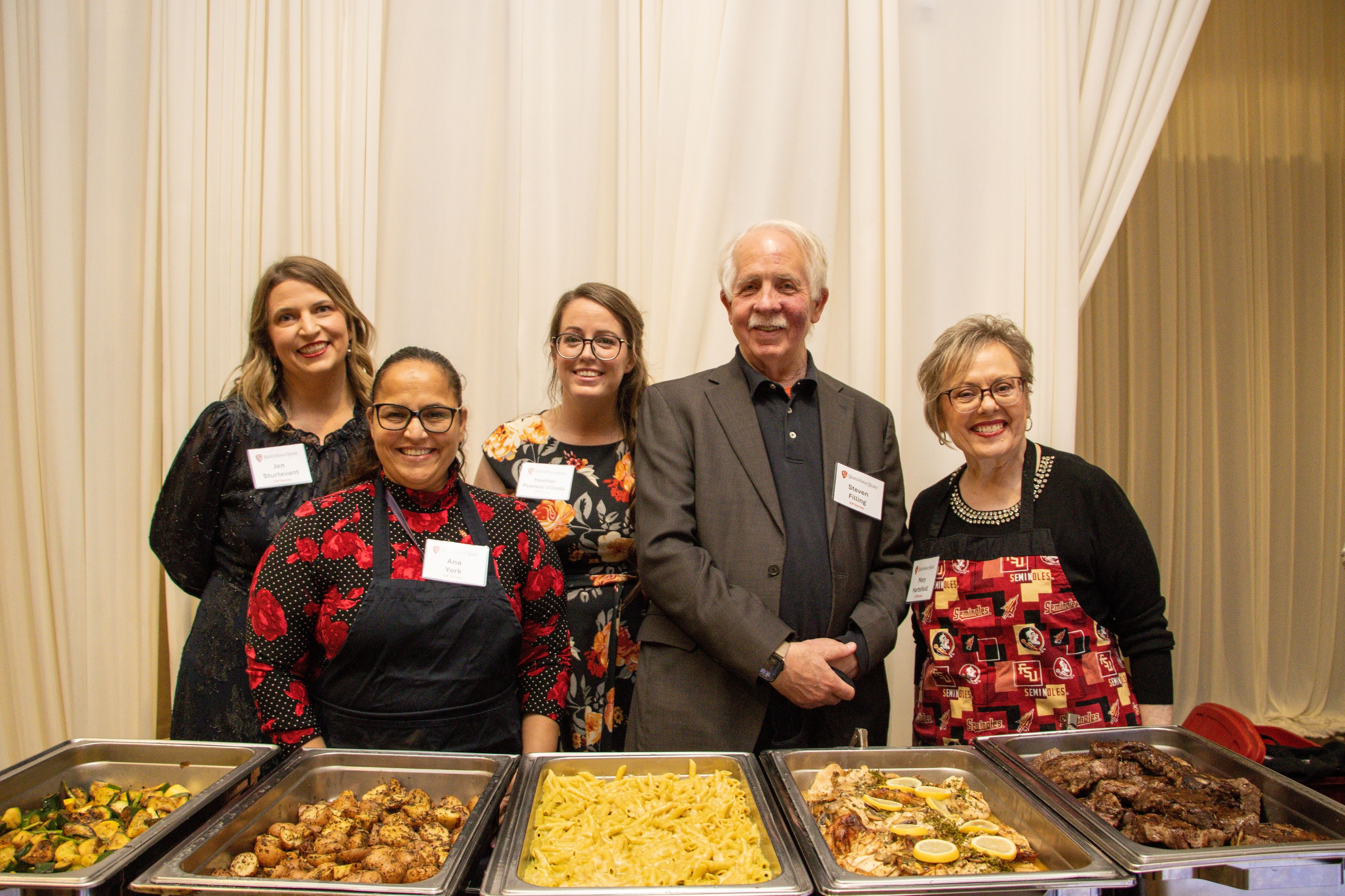 University faculty and staff at Legacy of Hope.