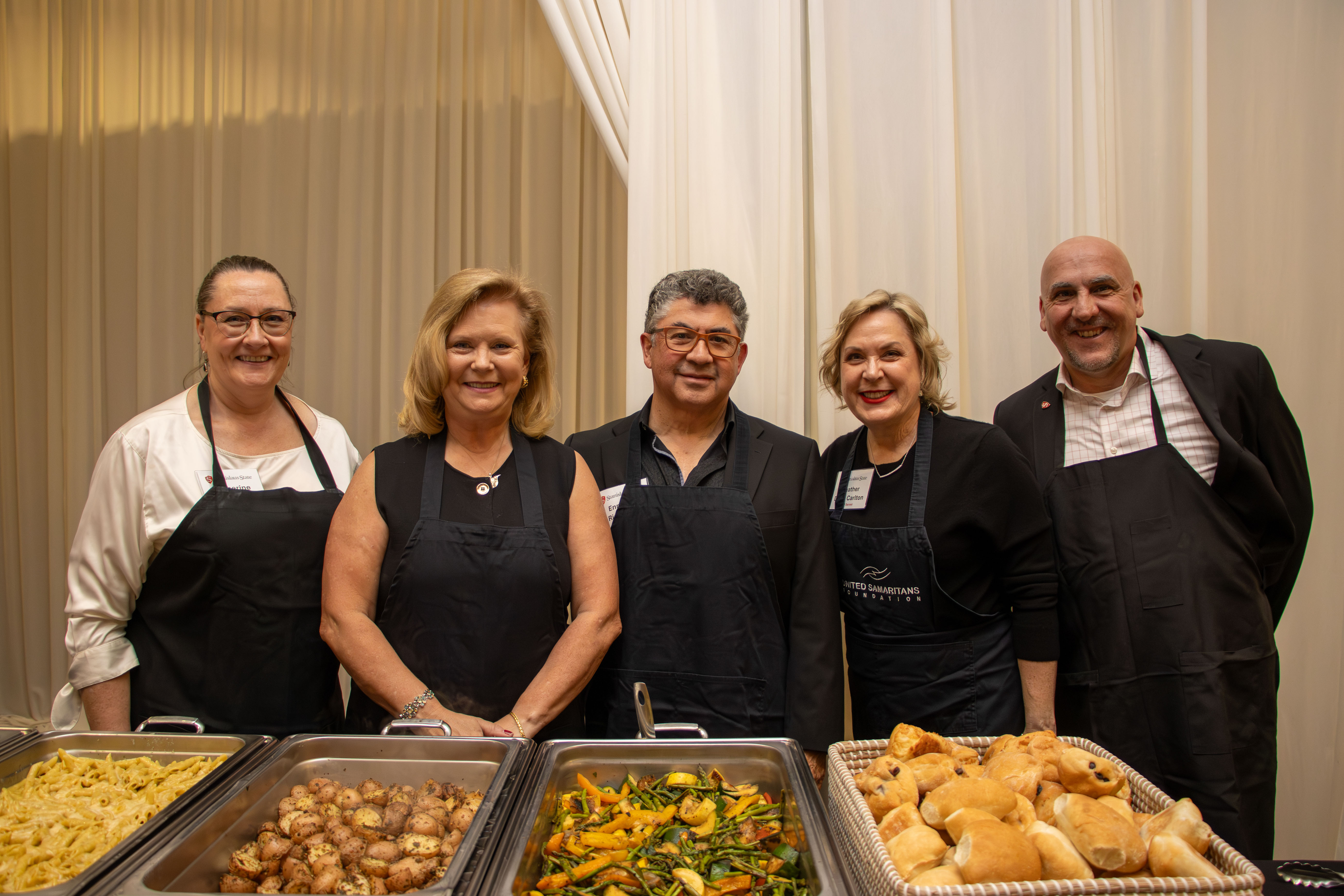 University faculty and staff at Legacy of Hope.