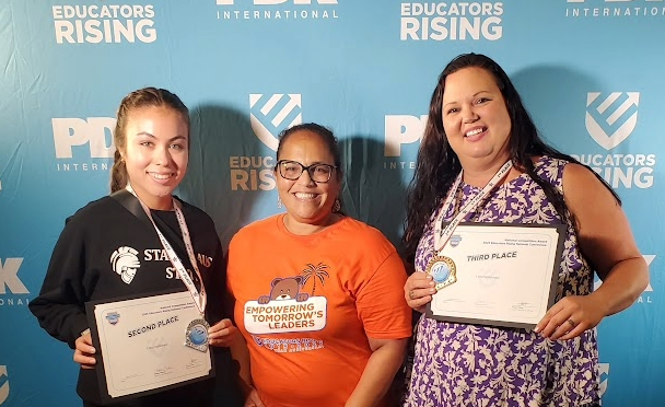Andrea Guevara, Dr. Ana York and Tiffany Richey Awards