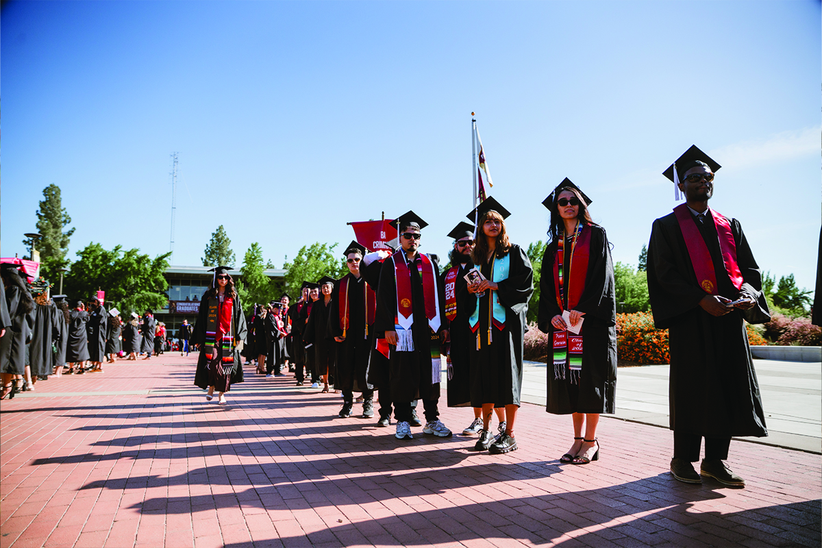 Stan State graduates at Commencement