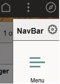 Navigation task bar