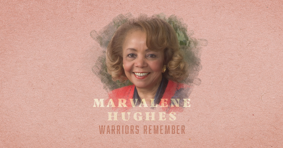 Marvalene Hughes Warriors Remember