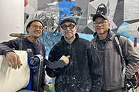 Exhibition artist sportrait