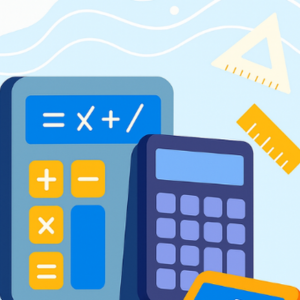 calculators and rulers