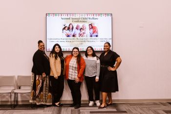 Image of students at at Conference
