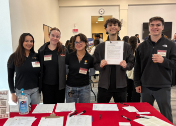 College Ambassadors in a group photo