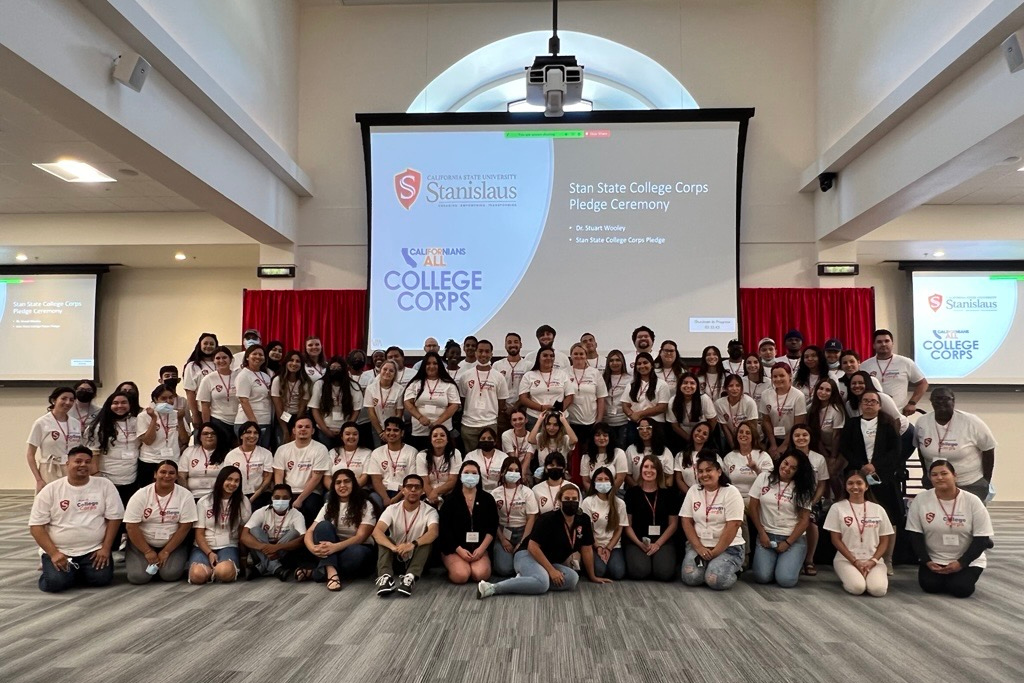 cohort 1 students are seen in a group photo