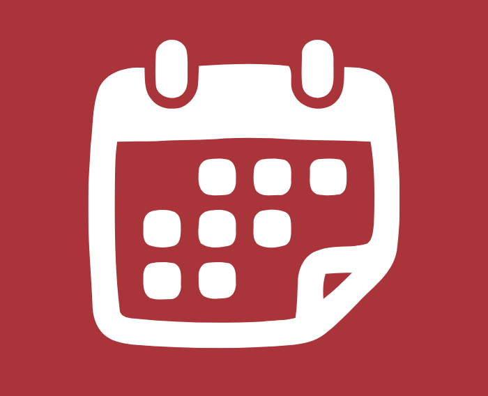 Calendar icon representing scheduled advising appointments