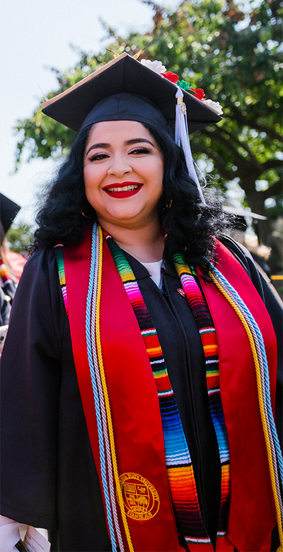 grad at commencement