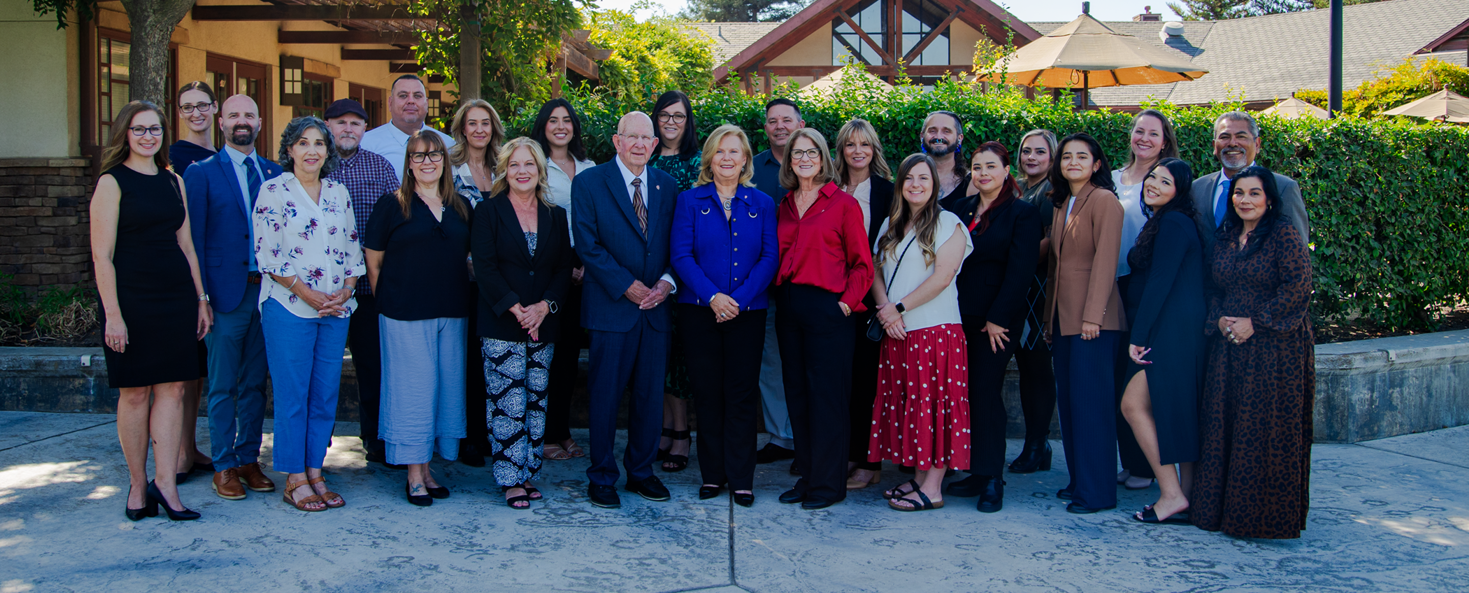 Group photos of Rogers Scholars recipients, alumni and their families