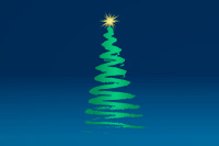 Holiday tree graphic
