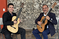 Guitarists Cordovaro and Rodriguez