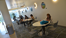 Naraghi Hall second floor corridor