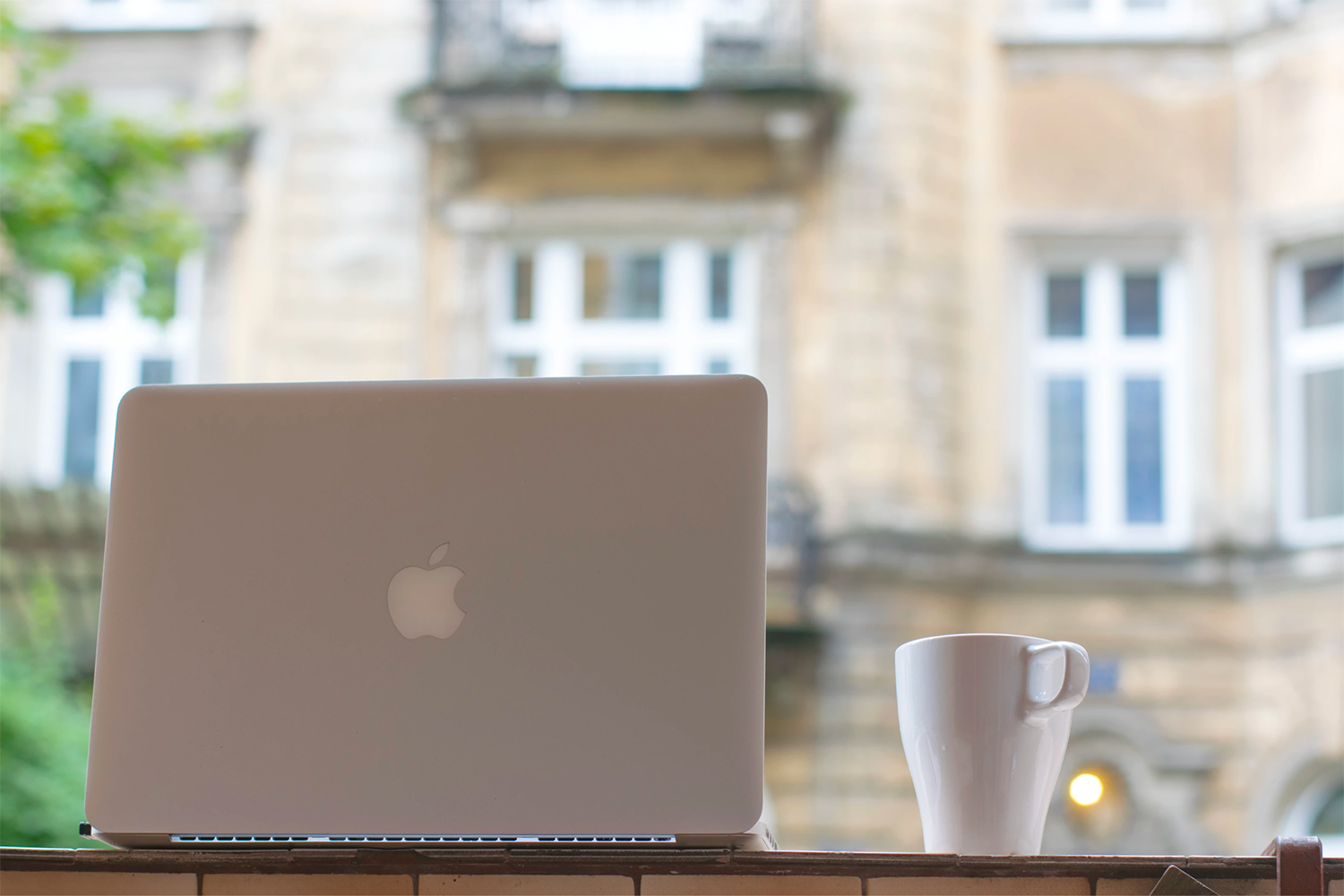 Coffee and computer