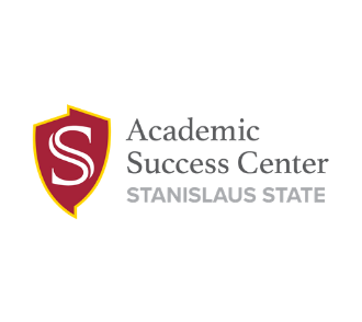 Stanislaus State. Academic Success Center. Stanislaus State shield logo. Stanislaus State. Academic Success Center.