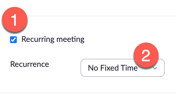 No fixed time