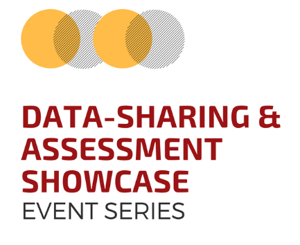 graphic with cover from data-sharing & Assessment showcase