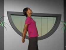 stretch visually portrayed