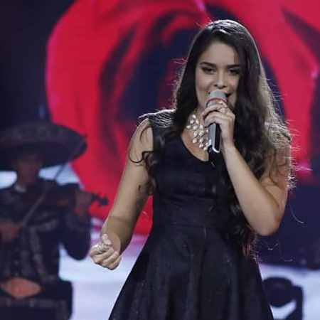 Hernandez on stage