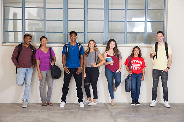 students at Stockton Center