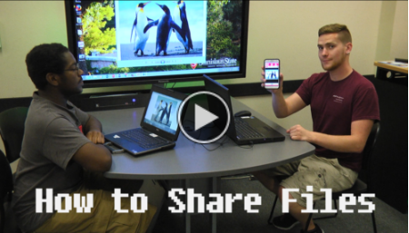 How to Share files video link
