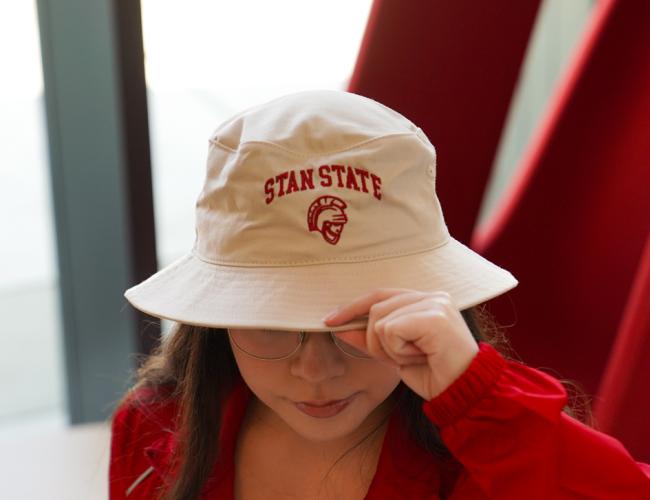 Red Stan State Windbreaker