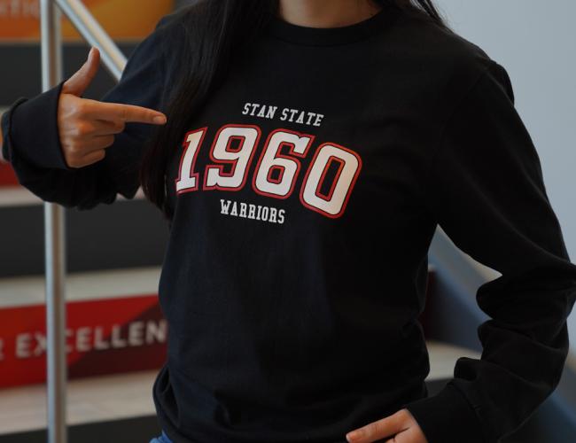 Black 1960 Long Sleeve Shirt