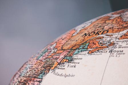 Globe of the world
