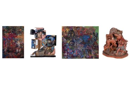 David Olivant's art pieces 