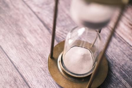 Hourglass timer