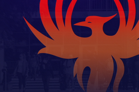 Graphic of a phoenix 