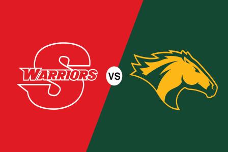 Warriors VS. Cal Poly Pomona graphic 