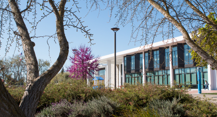 Exterior of the Vausche Library