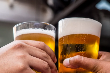glasses of beer