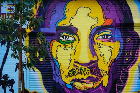 Kobe Bryant painting