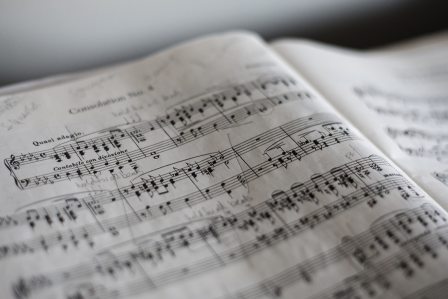 music lyrics sheet