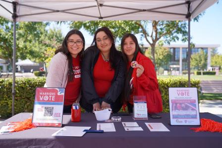 vote registeration booth