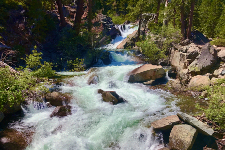 Over Emerald Bay; August 9, 2019; Digital Photography