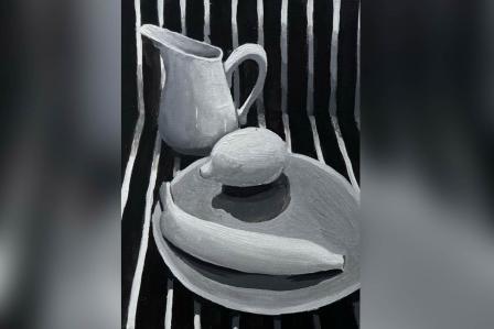 Alexis Sanchez's Art, titled "Still Life"