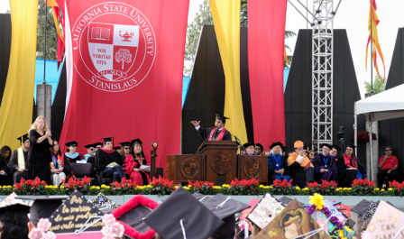 Graduation stage