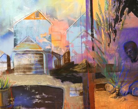Christopher Rodriguez Plantado Sabilia in a Suburban Landscape