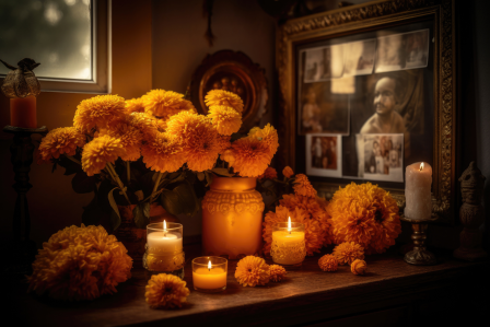 Dia de los Muertos ofrenda