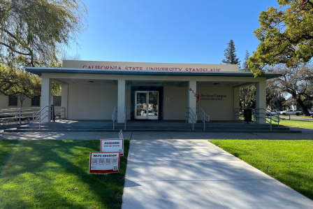 Acacia Hall on the Stockton Campus