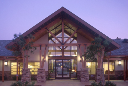 the front of the Faculty Development Center at Stan State. 