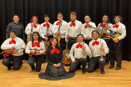 Image of Stan State Latin Band members