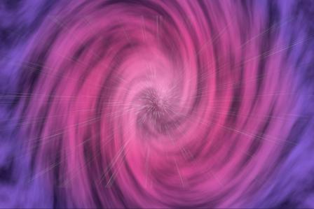 Purple and pink spiral